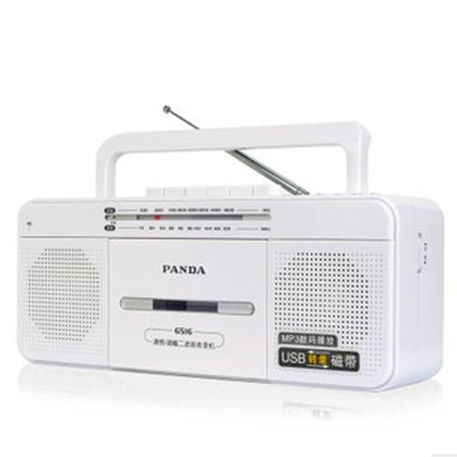 panda 熊貓 6516 u盤播放 mp3 usb 錄音機(jī)/收錄機(jī)/磁帶機(jī)/播放機(jī) 白色