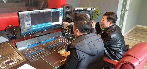 &ldquo;我們都是追夢(mèng)人&rdquo;音樂(lè)錄制花絮